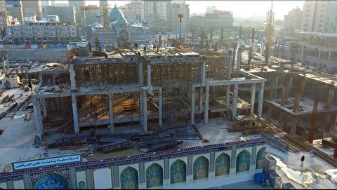 گزارش روزنامه کیهان از فعالیت‌های ۲۴ ساعته ساخـت و سـاز در اعتاب مقدسه