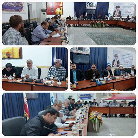 گردهمایی مسئولین امور اربعین حسینی ستاد توسعه و بازسازی عتبات عالیات سراسر کشور در مهران